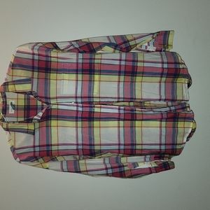 Plaid Long Sleeve Button down shirt